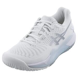 Asics White and Gray Athletic Shoes